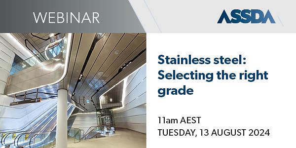 WEBINAR | Stainless steel: Selecting the right grade logo